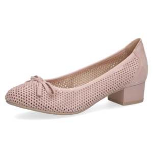 Caprice Rose Sparkle Pumps
