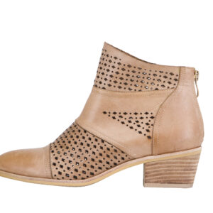 Tan Cut Out Boots