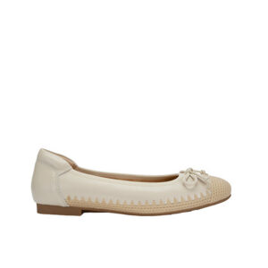Cream 2 Toned Pumps