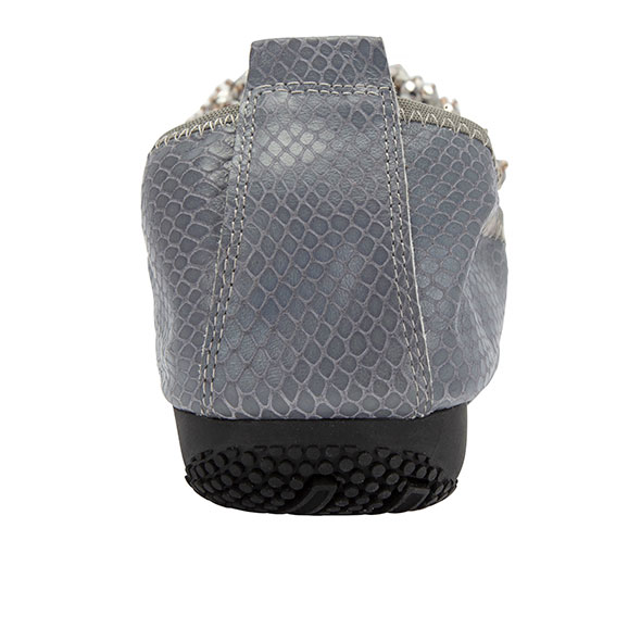 Denim Grey Embellished Pumps - Image 3